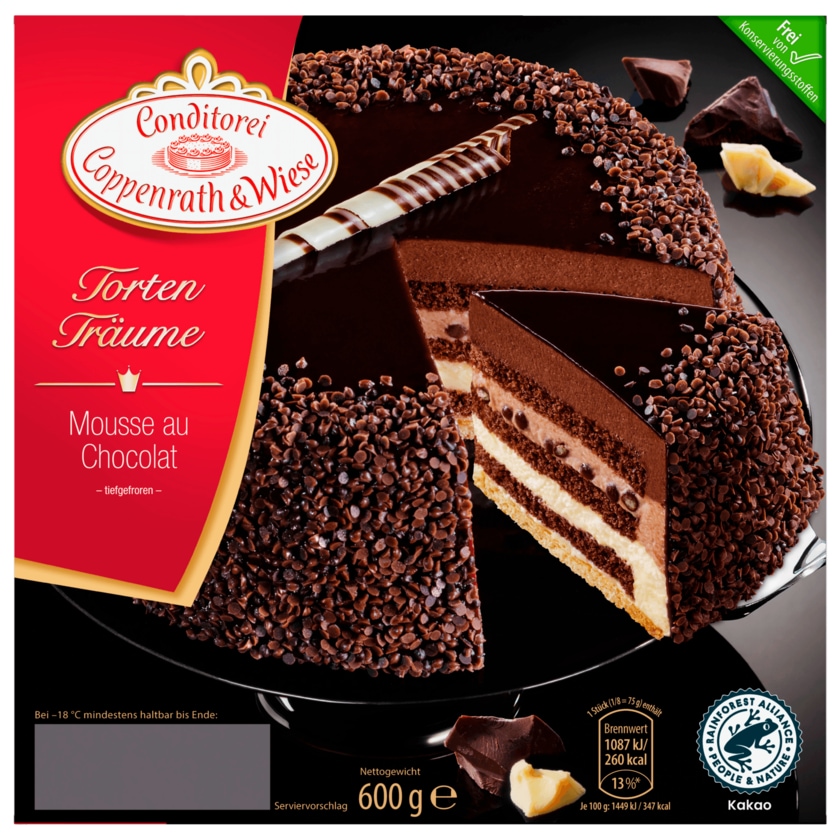 Conditorei Coppenrath & Wiese Torten Träume Mousse au Chocolat 600g